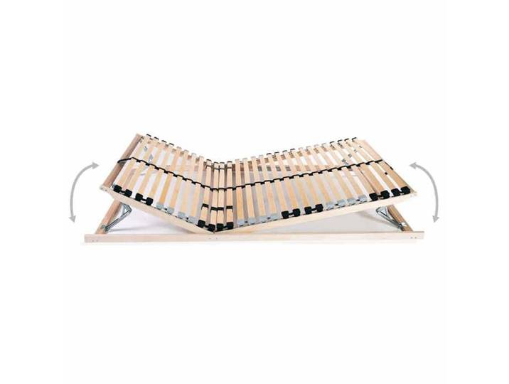 VENTE-FLASH Sommier à lattes - sans matelas - avec 28 lattes - 7 zones 80x200 cm -(3211246456)VIDAXL