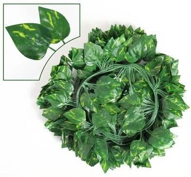 Inspired Living LushTrail Artificial Ivy Garland For Wall, Bedroom & Wedding Decor 24m 12 Strings d