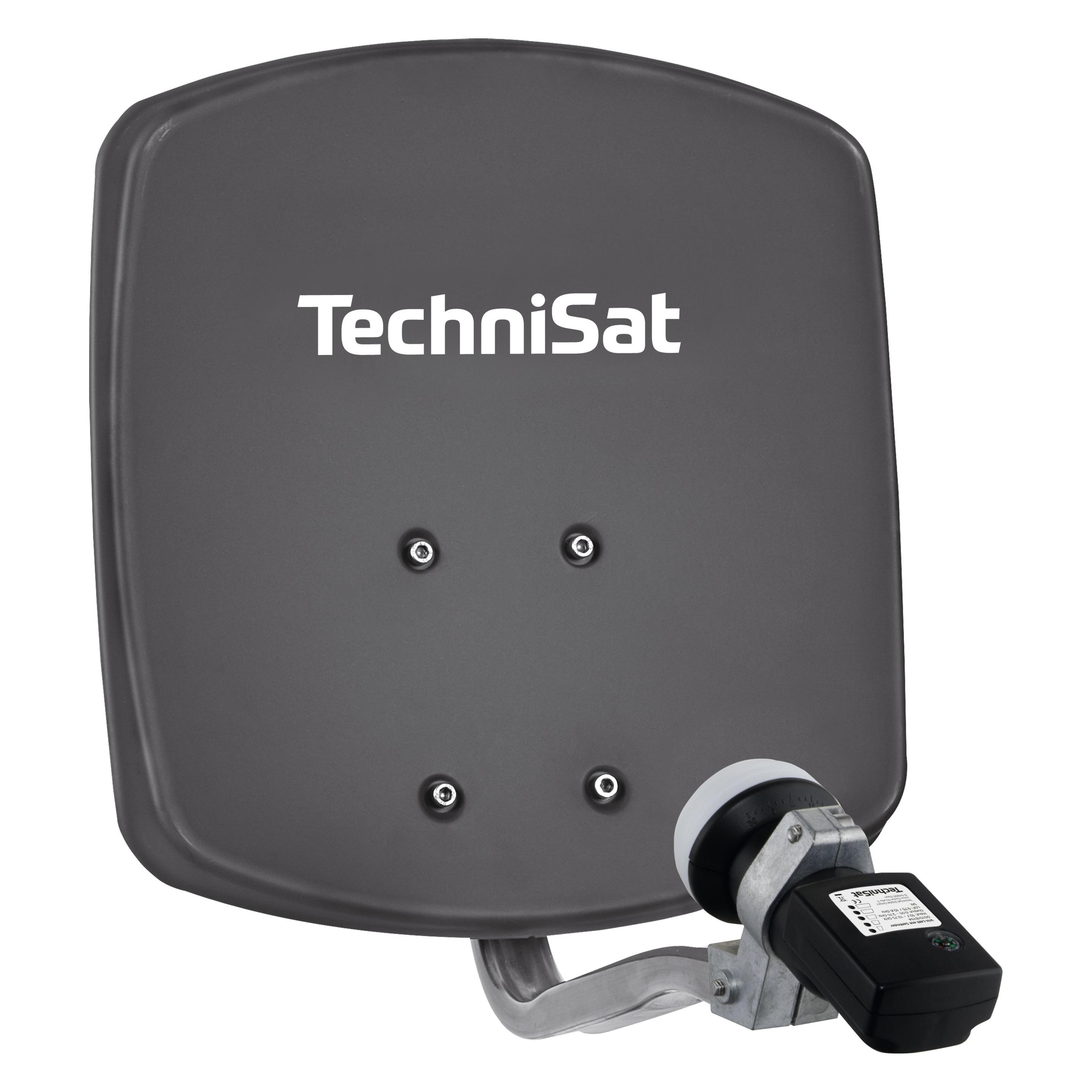 TechniSat Digidish 33 + Single LNB (Parabolantenne, 30 dB, LTE) (1333/2195)