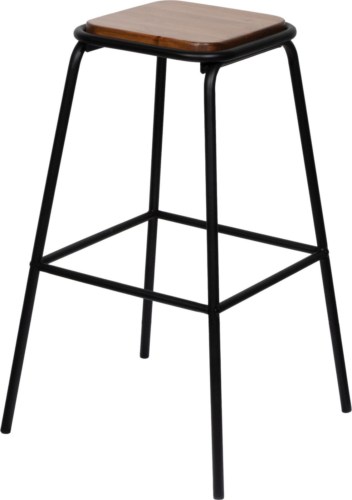 Paperflow Oslo barkruk set van 2 stuks met houten frame