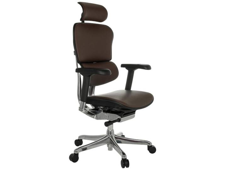 Drehstuhl Ergohuman Gen2 Dunkelbraun B: 78 cm