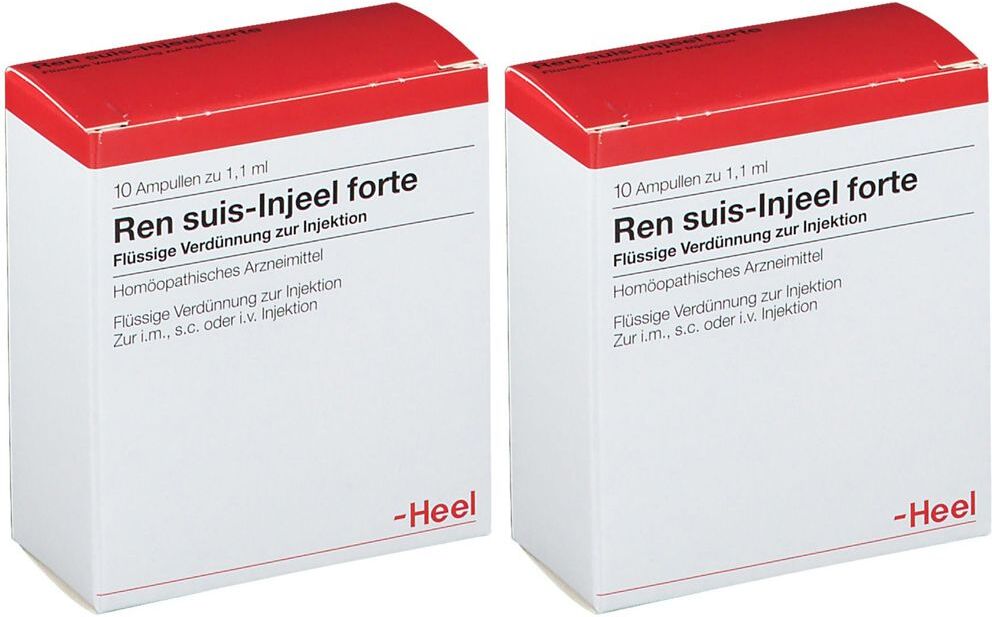 Heel REN suis Injeel forte Ampullen Doppelpack 2x10 St