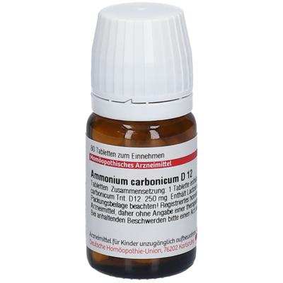 Ammonium Carbonicum D 12 Tabletten 80 St