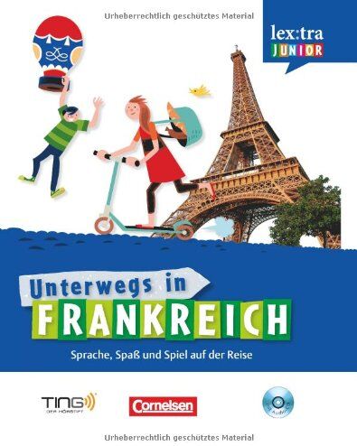 Lucie Drevon - Lextra junior - Französisch - Unterwegs in Frankreich: Selbstlernbuch mit Hör-CD: Sprach-/Reiseführer für Kinder - TING-fähig: Unterwegs in Frankreich. Sprach-/Reiseführer für Kinder - Preis vom 09.10.2026 07:28:09 h