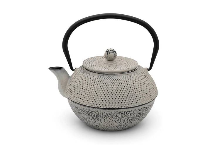 Teekanne BREDEMEIJER Jang 1,1 Liter , grau, H:18,6cm, Gusseisen, Kannen, Teekanne