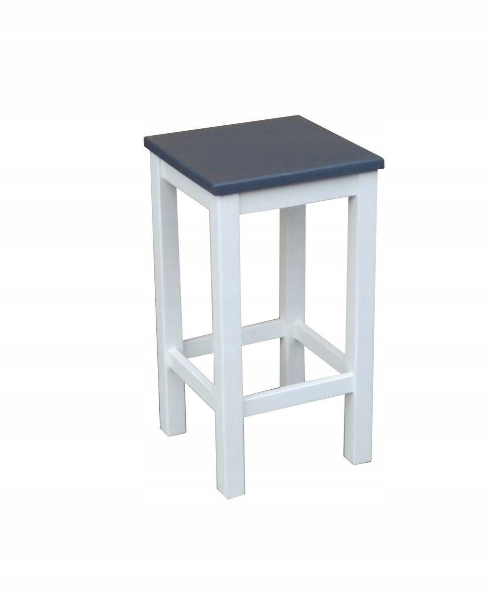 Metdrew Moderne Houten Barkruk van Massief Hout, Hoogte: 60 cm