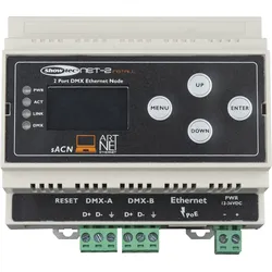 Showtec NET-2 Install Din-rail