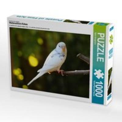 CALVENDO Puzzle Ein Motiv aus dem Kalender Wellensittich-Küken 1000 Teile Puzzle quer | 1000 Teile Lege-Größe 64 × 48 cm Foto-Puzzle für glückliche