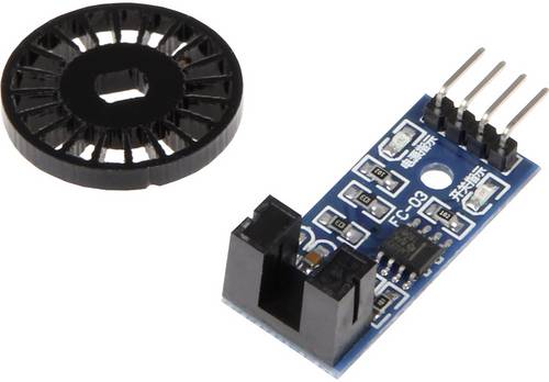 Joy-it SEN-Speed Erweiterungsmodul Passend für (Einplatinen-Computer) Arduino, Banana Pi, Cubieboard, Raspberry Pi, pcDuino 1 St.