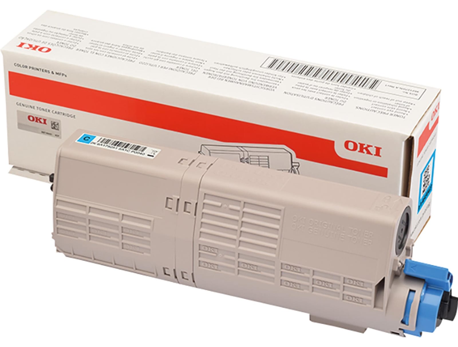OKI 46490403 Lasertoner Cyan voor 1500 pagina's