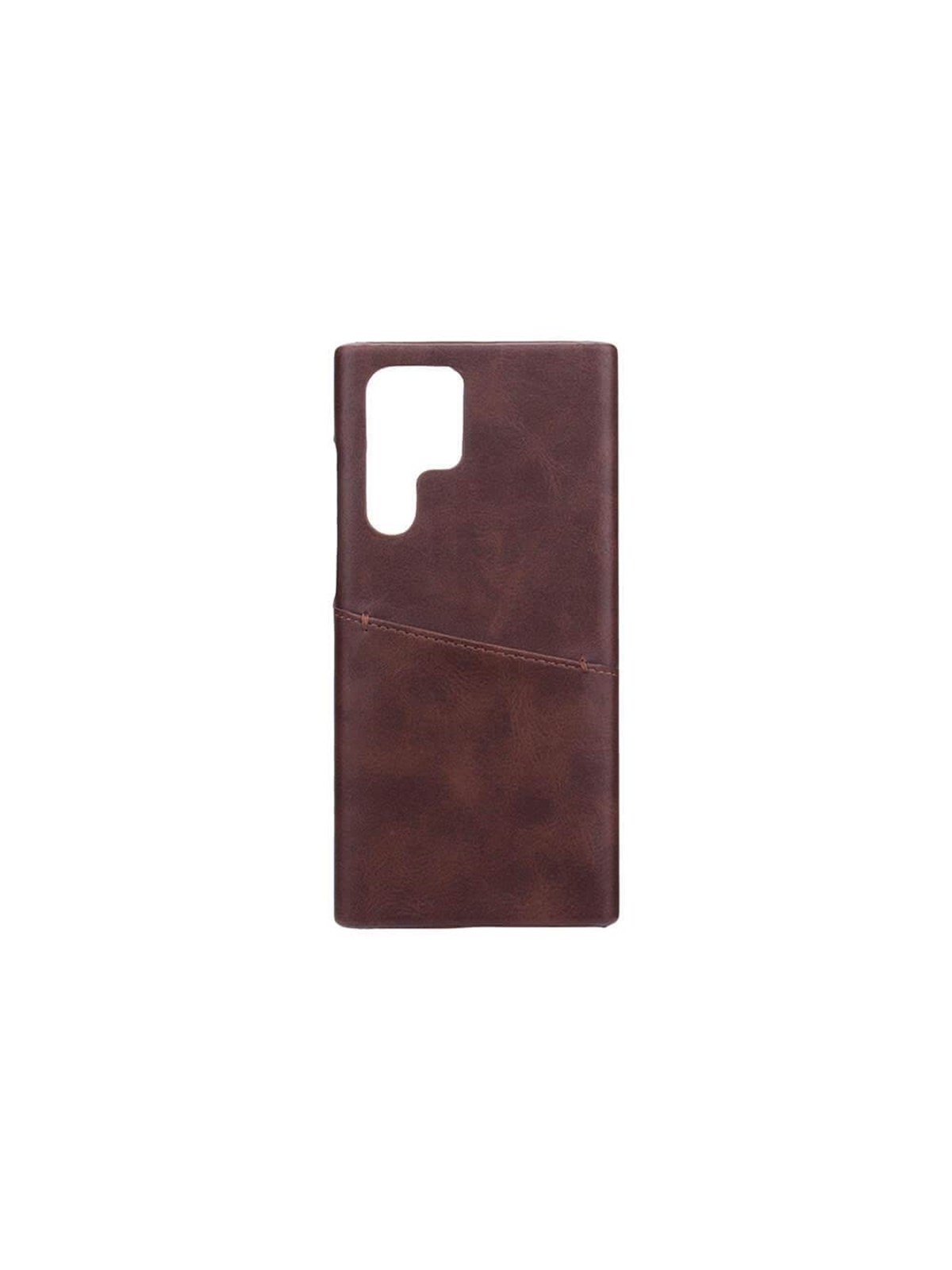 ONSALA Mobilecover Brown with Cardpocket Samsung S22 Ultra