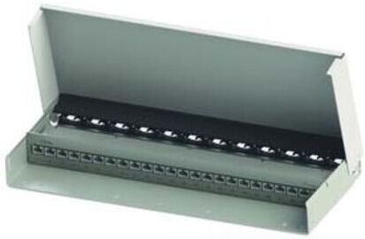 Telegärtner PatchPanel MPD24-HS K AP Cat.6A gris clair 100007019 (100007019)