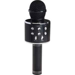 Denver KMS-20B Mikrofon, schwarz, Karaoke-Mikrofon