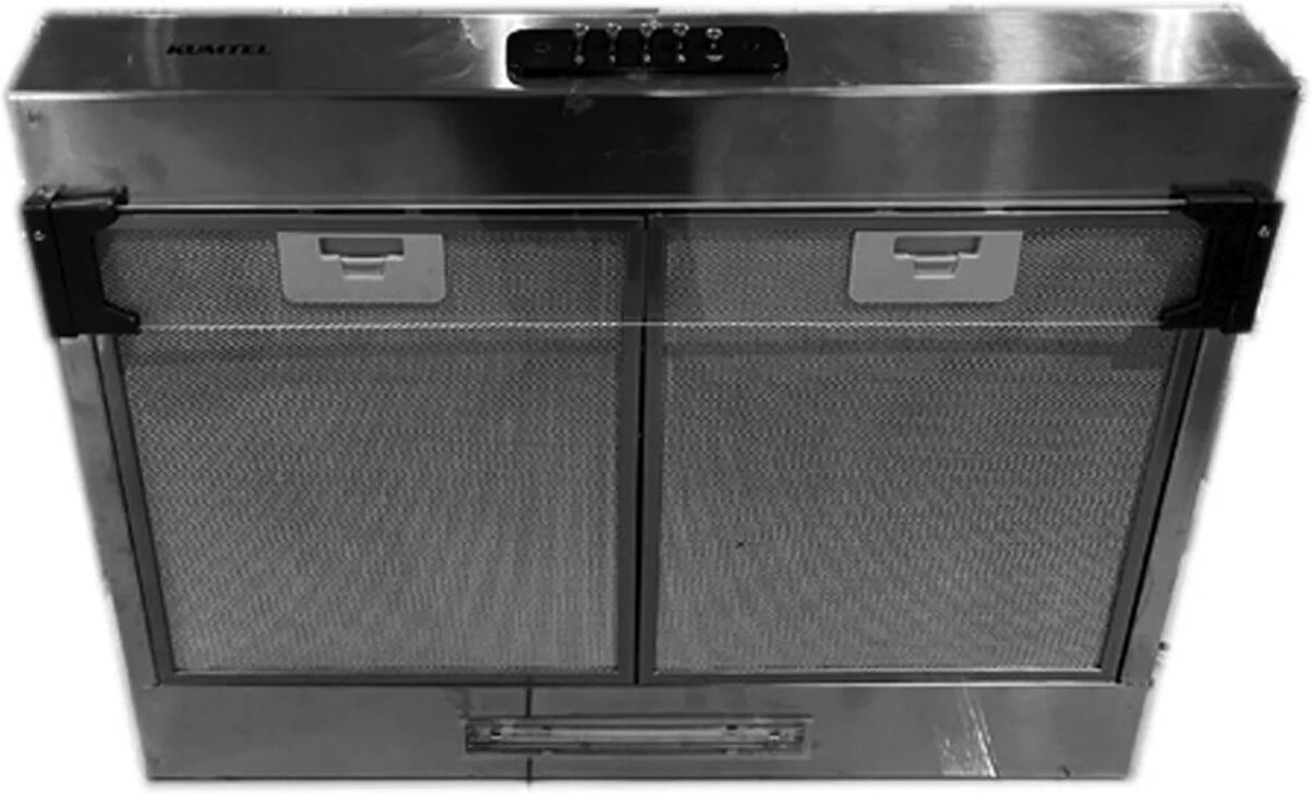 garneroarredamenti Cappa aspirante 60cm da incasso acciaio inox Kumtel