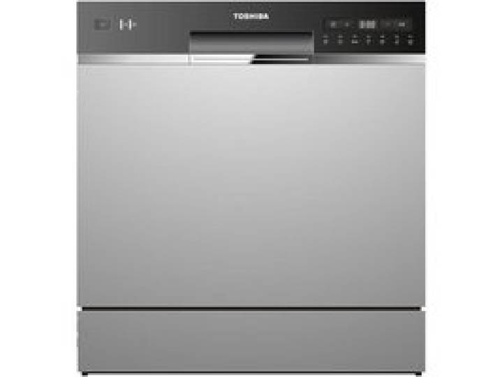 Lave-vaisselle compact - TOSHIBA - DW-08T2ES - 8 couverts - 7 programmes - 55 cm