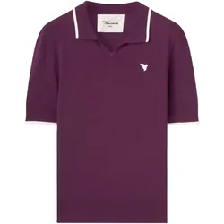Macade Polo Vera Cropped, weinrot