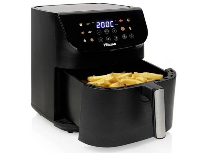 Tristar Fritteuse, Antihaftbeschichtung, digitaler Timer