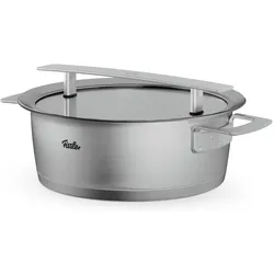 Fissler Bratentopf 24cm, Pfanne + Kochtopf, Silber