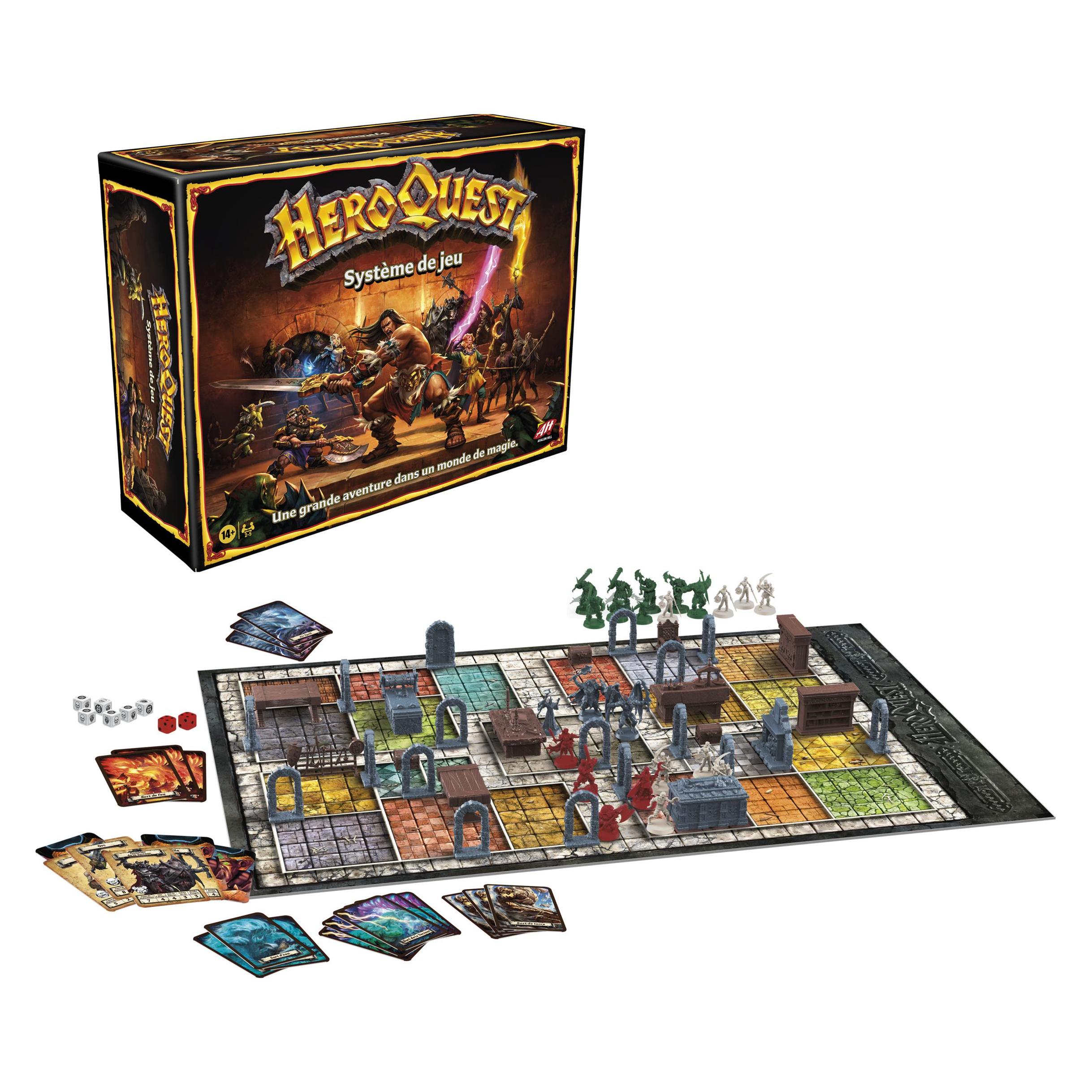 Hasbro Spanish Avalon Hill Dungeon Adventures HeroQuest board game (Spanisch, 2 - 5 Spieler) (5010993940516)
