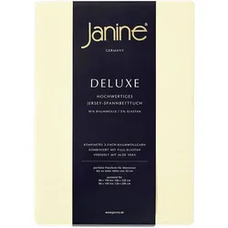 Janine Spannbetttuch Elastic-Jersey 5010 champagner 200x200 cm