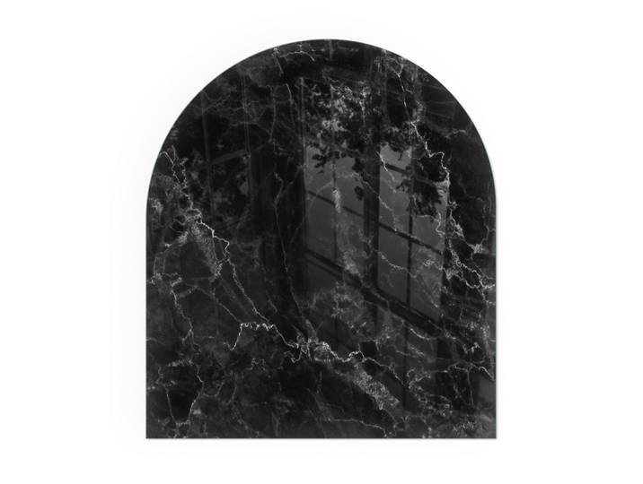 KAMINBODENPLATTE 80x70 cm - Elegantes Marmormuster