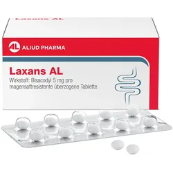LAXANS AL magensaftresistente überzogene Tabletten 100 St
