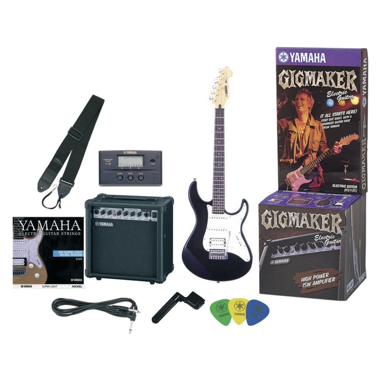 Yamaha EGitarrenset ERG121C (E-Gitarren Set, Ahorn, Erle, Maple, Rosewood) (GEG112GPIIHII)