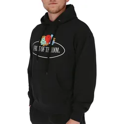 Fruit of the Loom Fruit of the Loom Kapuzenpullover mit großem Vintage-Logo, schwarz, M