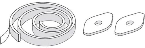 LAUFEN Schallschutzset 8926950000001 Dicke 4-5 mm, für EasyFit