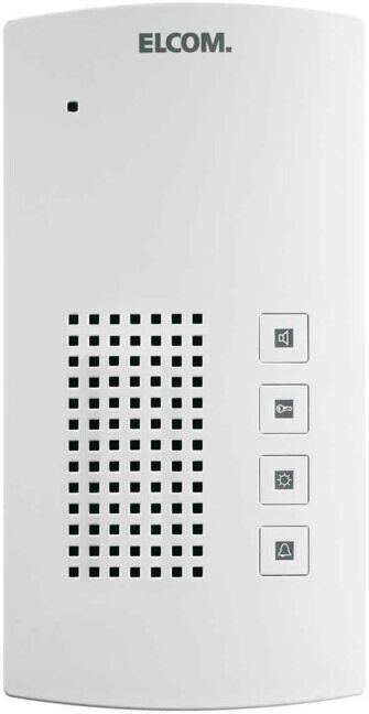 Elcom Téléphone mains libres pour maison i2-Bus, blanc BFT-200 (1712000)