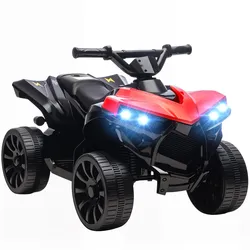 KINDER-ELEKTROQUAD 6V Kinderquad mit Vorwärts-, Rückwärtsfunktion, Musik