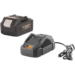 Procraft, Werkzeugakku + Ladegerät, Starter Pack 20 V 20/2.4A Ladegerät + 1x 20/4 Akku 4,0 Ah (20 V)