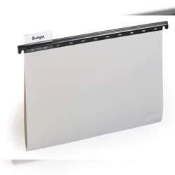 Durable Hängemappe A4 seitl offen gr komplett mit Reiter