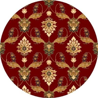 Copper Grove Veit Classic Floral Area Rug