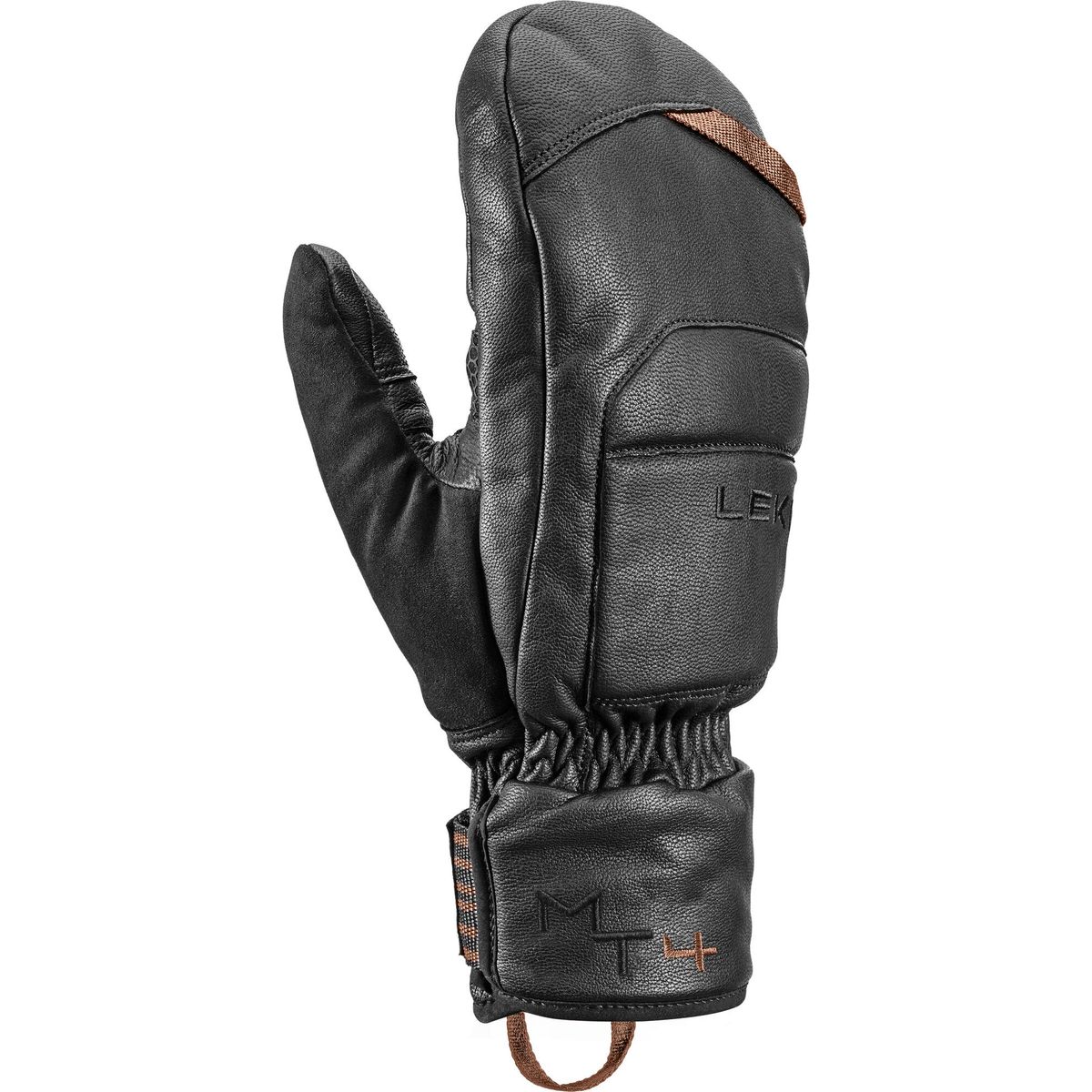 LEKI Montera Prime Mitten black-dark brown (2) 10.5 655858602105