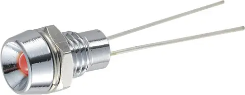 TRU Components TC-R9-1612, RED LED-Signalleuchte Rot Rote Streuscheibe 20mA