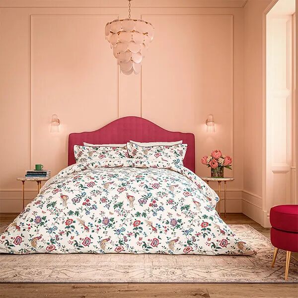V&A; Birds of Paradise Duvet Cover Set Multi Colour