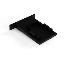 Rutec Projekt Endkappe TKP25/42, schwarz RUP-PFE701