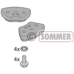 11 Sommer Montage-Set Sperrelemente
