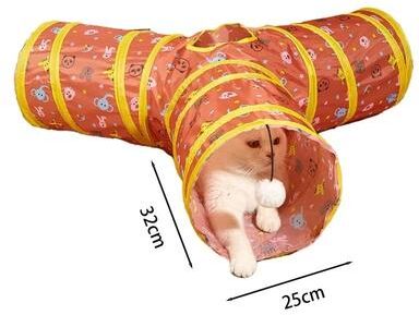 Uplift Picks Collapsible Cat Tunnel Interactive Pet Play Tube For Indoor And Outdoor Exercise Training k