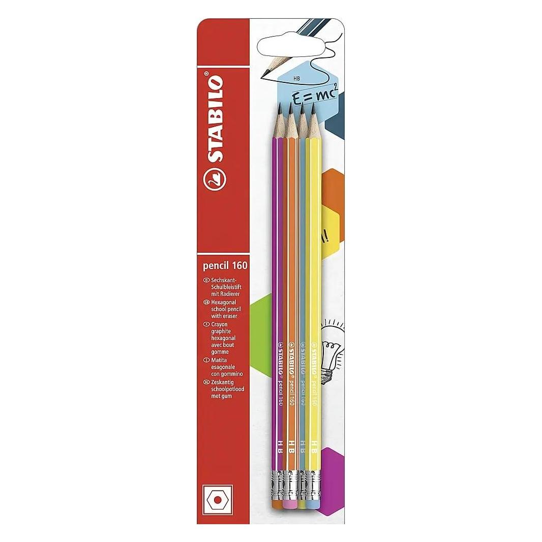Stabilo 160 Bleistift (2.20 mm, HB, 4x) (101608814)