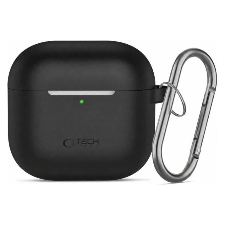 Tech-Protect AIRPODS 4 SILICONE HOOK Case (Kopfhörer Hülle) (26523-0)