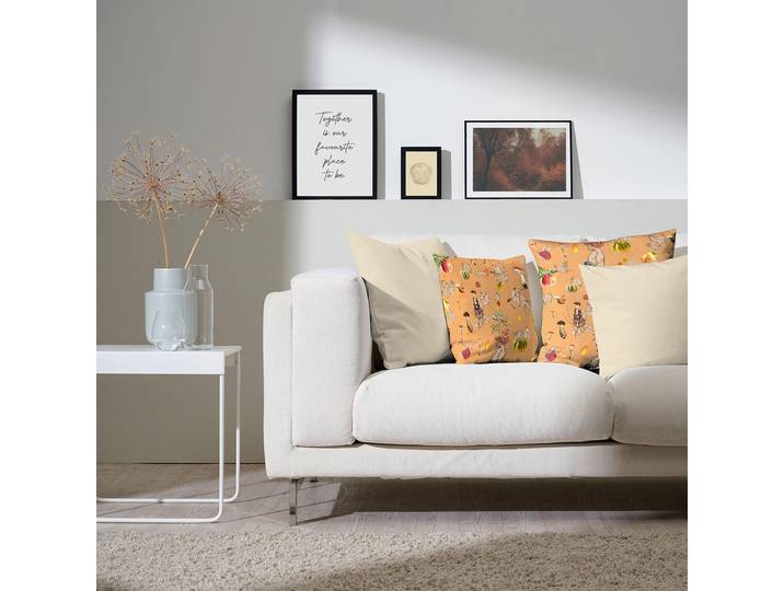Dekokissenbezug 3405 Braun/Braun 49 x 49cm Mischgewebe