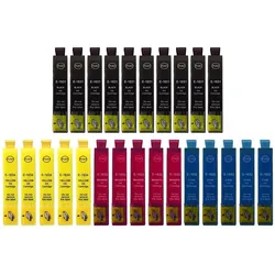 25 kompatible XL-Druckerpatronen wie Epson T1631, T1632, T1633, T1634, T16XL, 16XL