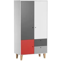BABYKLEIDERSCHRANK Concept rot