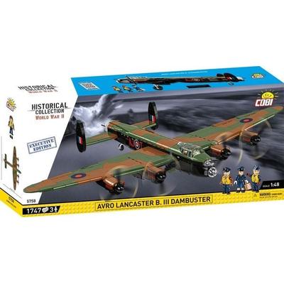 COBI Historical Collection 5758 - Avro Lancaster B.III Dambuster, Executive Edition, WWII, Bausatz 1:48, 1747+3 Klemmbausteine