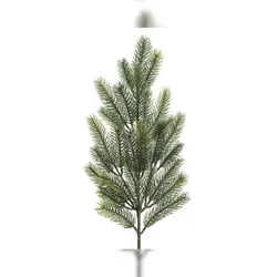 Christmas Decorations Künstliche Tannenzweige 65cm Dekozweige Kunstzweige PE Spritzguss wie echt groß