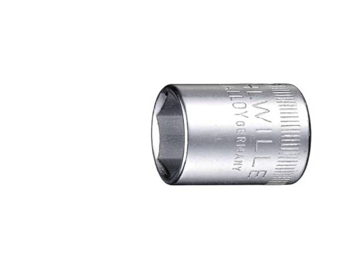 Stalen wil, 5 steeksleutel-inzet 40 5,5 mm