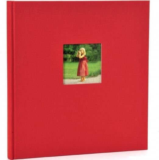 Goldbuch Fotoalbum Bella Vista Rot 24 890 25x25cm