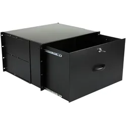Lanview 6U 19" KEYBOARD, GENERAL USE, Serverschrank Zubehör, Schwarz